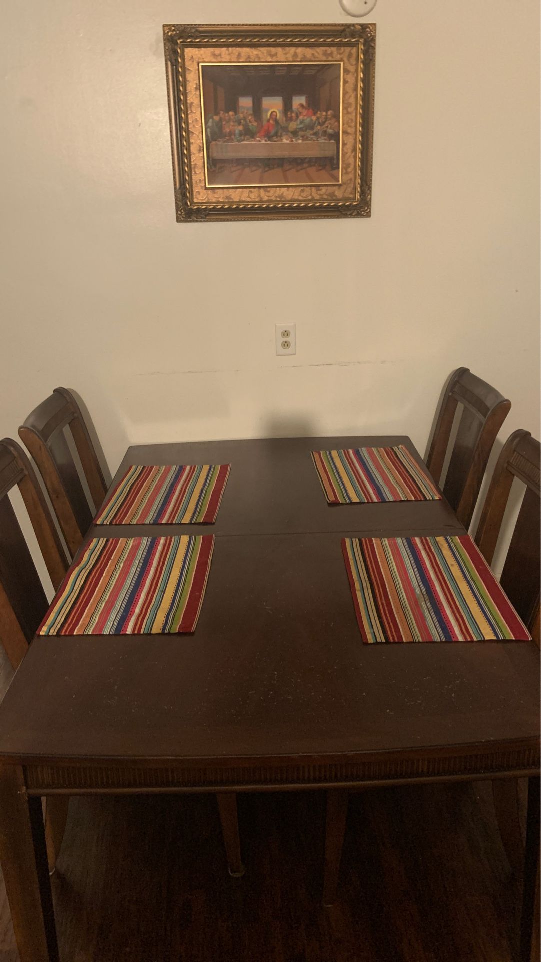 Free table four chairs