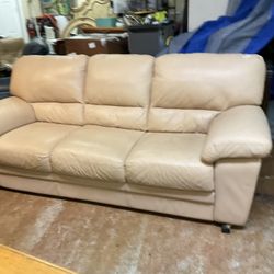 Leather Couch 