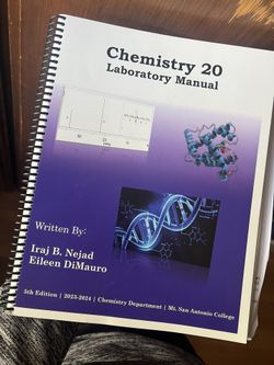 Chemistry Lab Manual