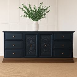 Solid Wood Vintage American Drew Dresser/Armoire/Nightstand Refurbished to Like New