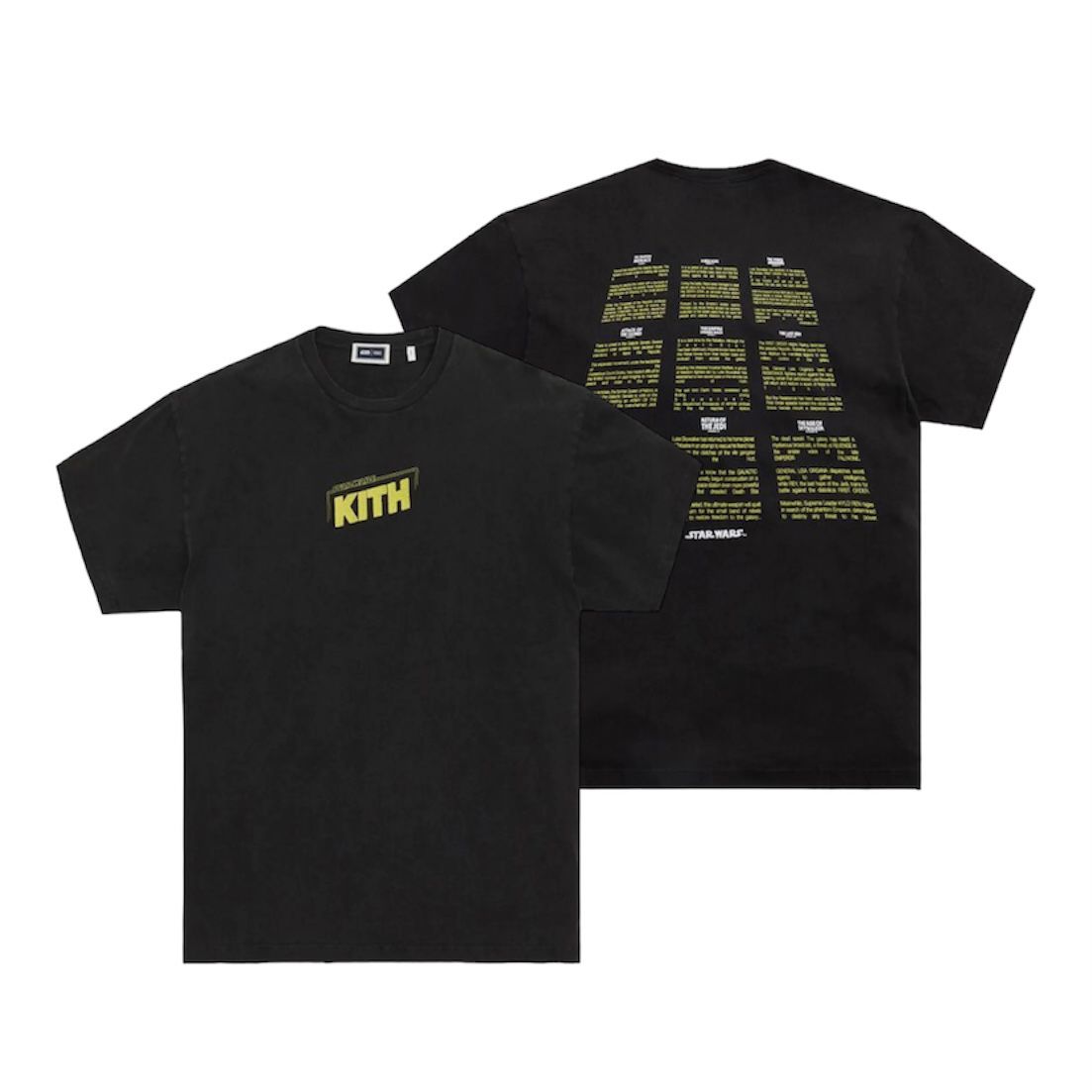 Size M - Kith x Star Wars Credits Vintage Tee Black for Sale in