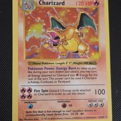 Charizard Shadowless LP
