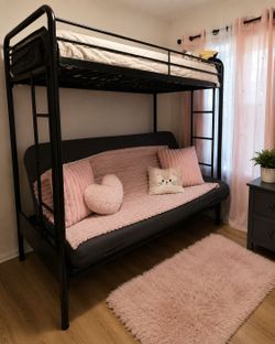 Twin-Over-Futon Bunk Bed