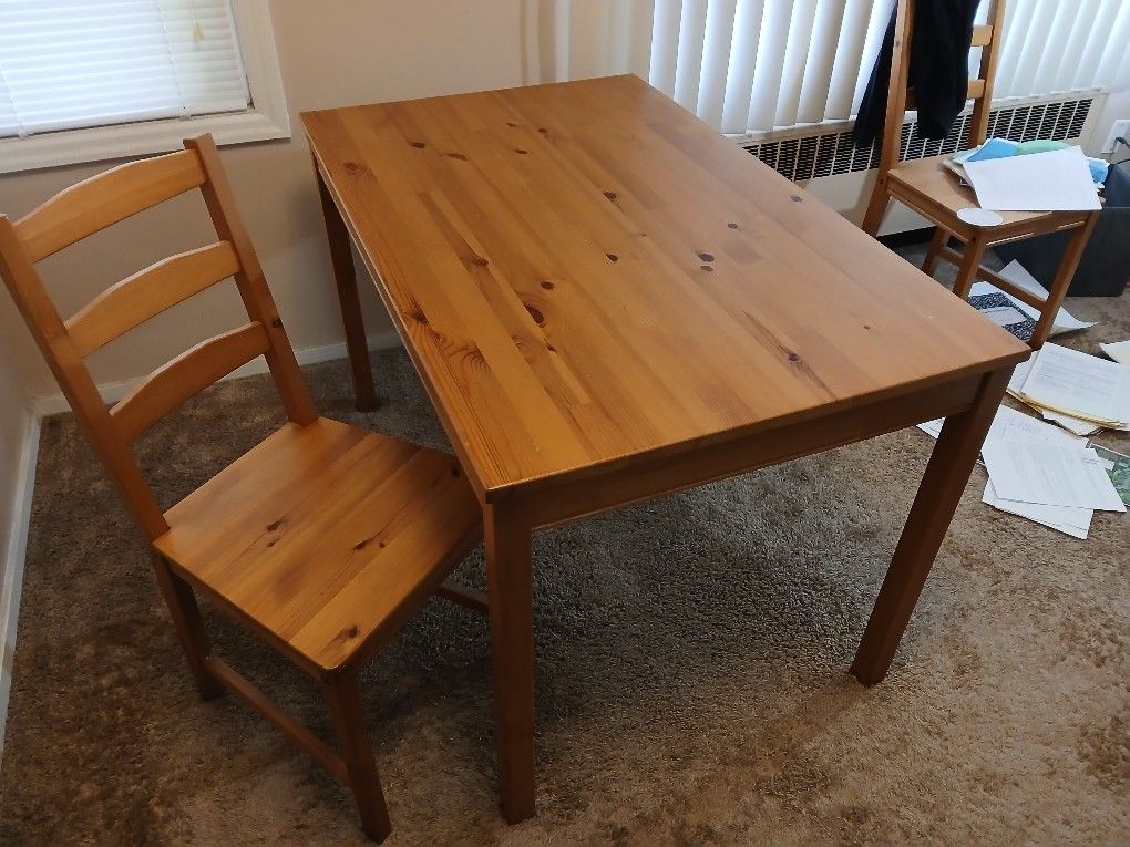 JOKKMOKK Table & Four Matching Chairs
