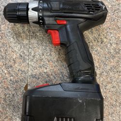Drill Master 68651 Cordless Drill With Battery Works