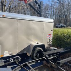 2020 5 X8 Interstate Enclosed Trailer. 