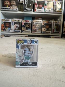 HYPER RARE CHASE BITTY Rui Demon Slayer 1" Funko Pop Anime Manga Kimetsu Yaiba