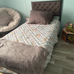 Brand New Twin Bed With Mattress