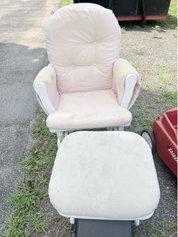 Rocker good just needs new fabric or cleaned