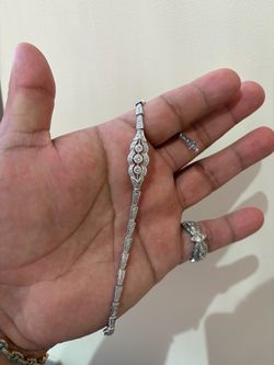 14k gold bracelet art and deco style, 10 grams