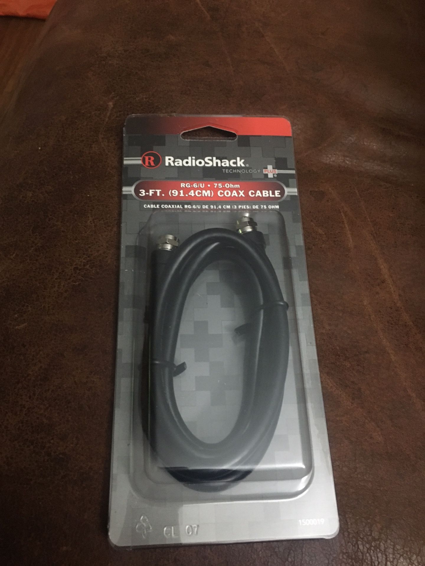 Coax cable 3ft unused
