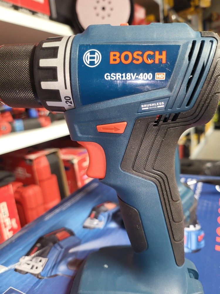 BOSCH 18V CORDLESS BRUSHLESS VARIABLE SPEED DRILL DRIVER TOOL ONLY NEW