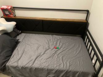 Brand new twin size mattress with frame