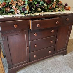 Antique Sideboard Buffet 