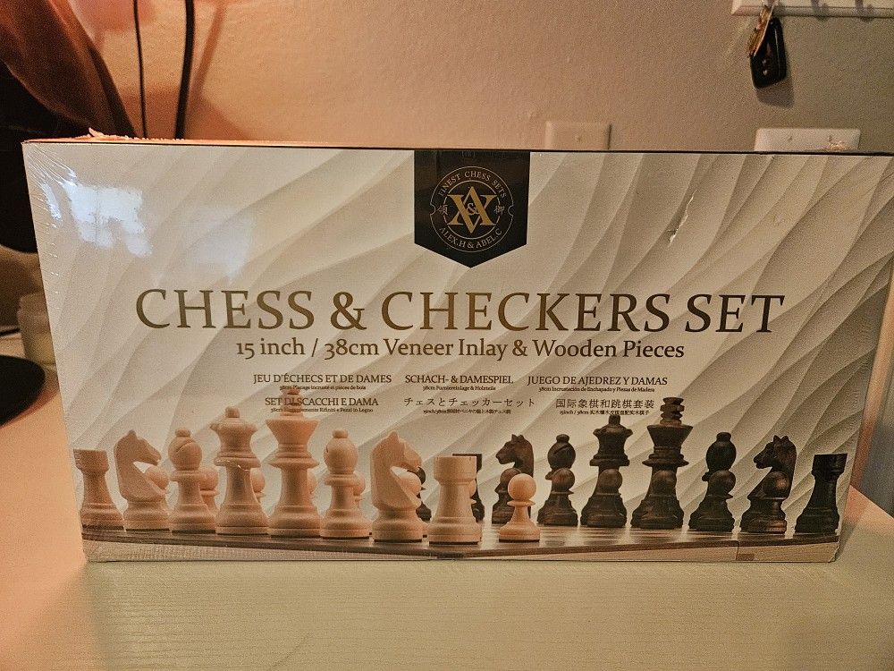 Chess & Checkers SET