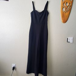 NWT Abercrombie And Fitch Women’s  Black Jumpsuit Size: Medium Tall  