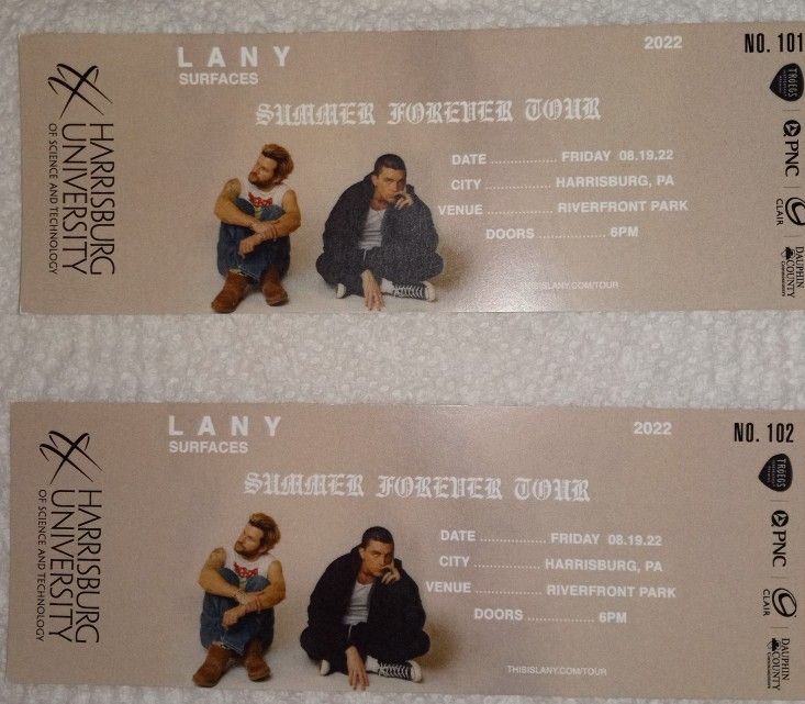 Lany Tickets Going Fast!!!