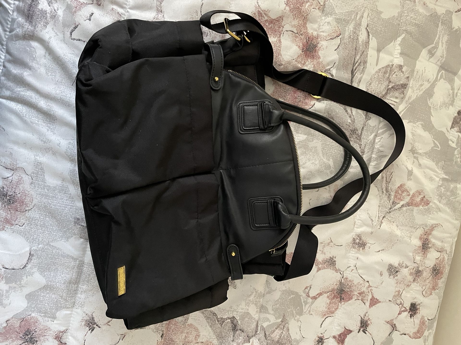 Black Skip Hop Diaper Bag