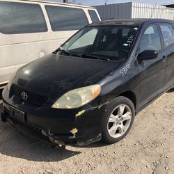 2004 Toyota Matrix XR 4 Cyl 1.8L car parts