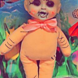 Halloween Scary Zombie Baby Doll 🎃