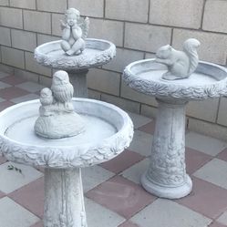 New Cement Bird Baths Special Prices Perfect Gift For Any Occasion !