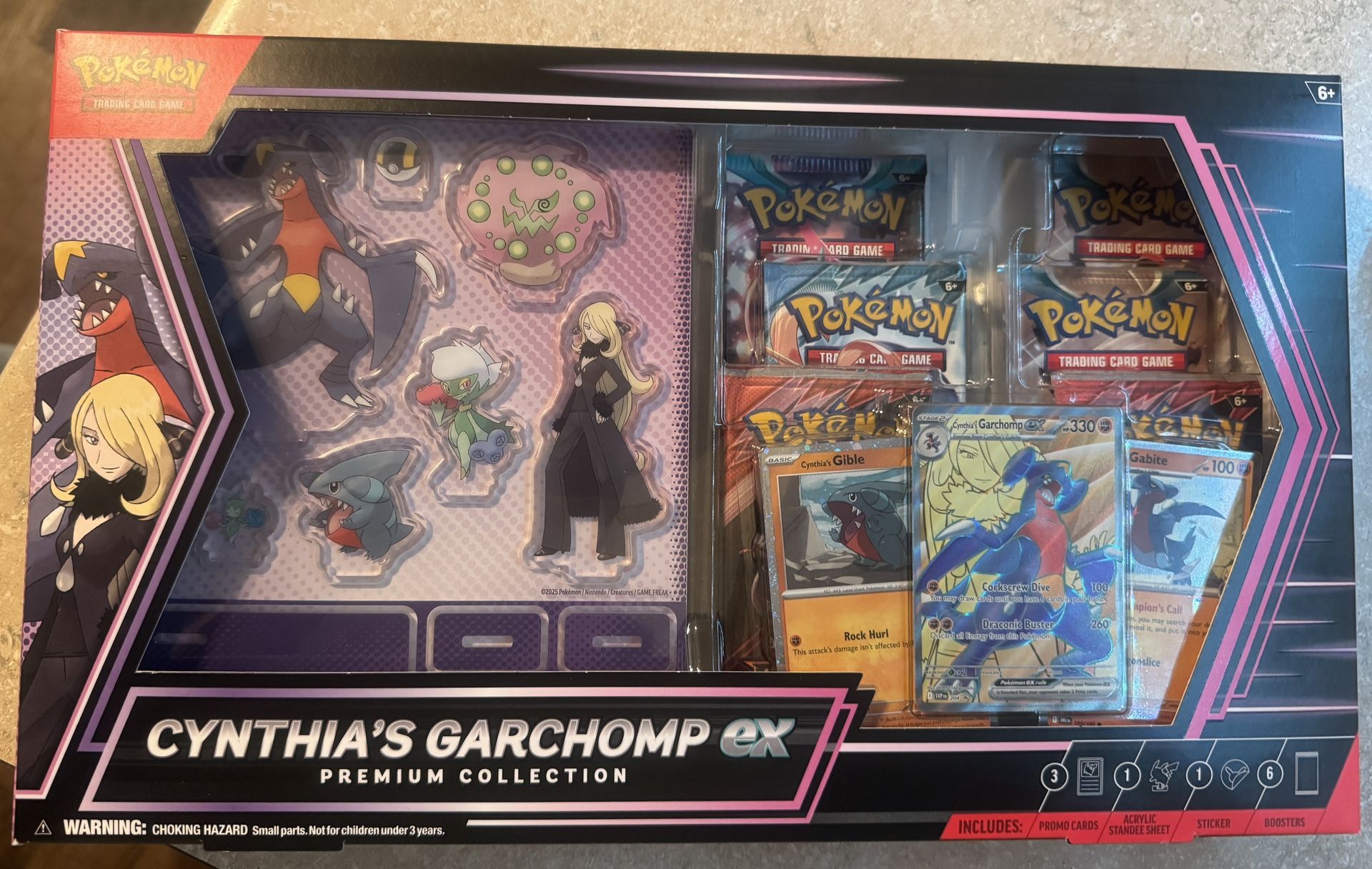 Pokemon-Cynthia Garchomp Premium Collection