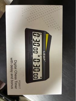 LEAP Digital Chess Clock