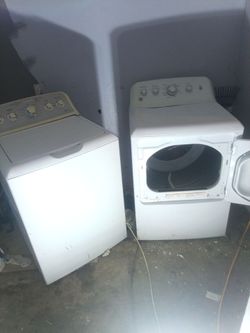 G.E Electric  Washer & Dryer