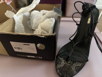 Black heels