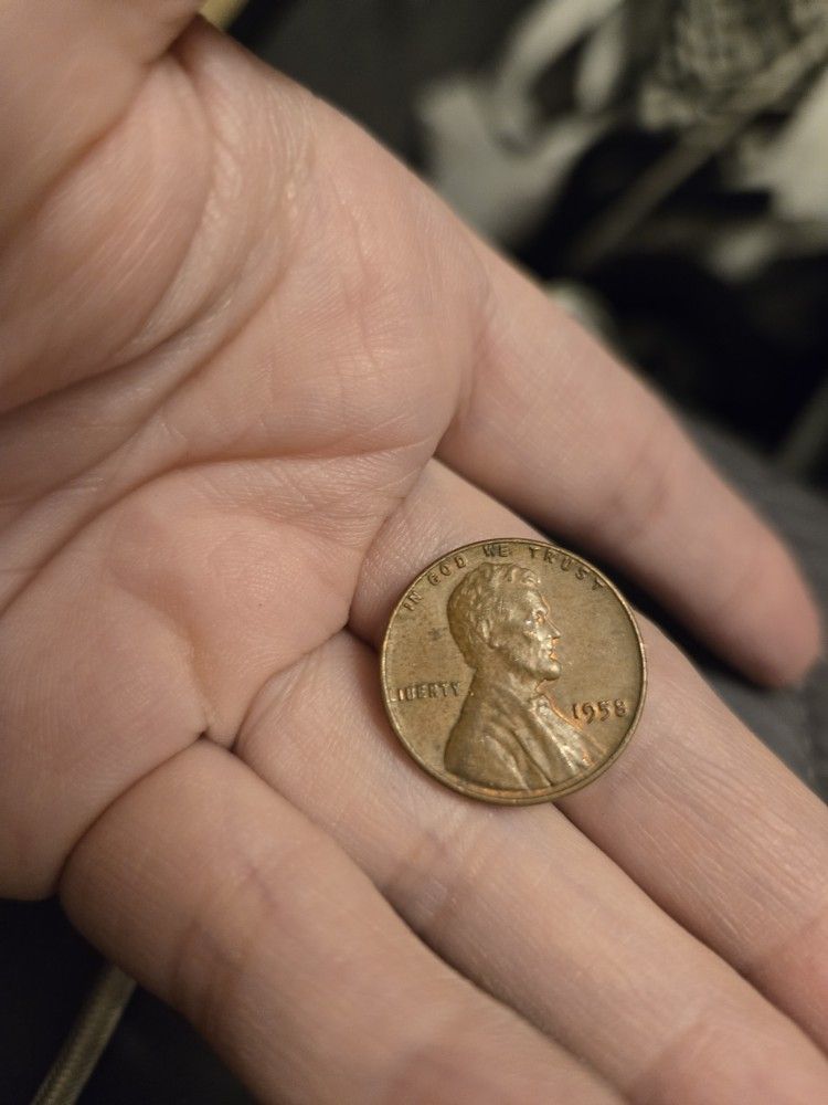 1958 Wheat Penny Uncirculated Rare