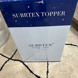 Subrtex Topper Sleep New  Size Queen