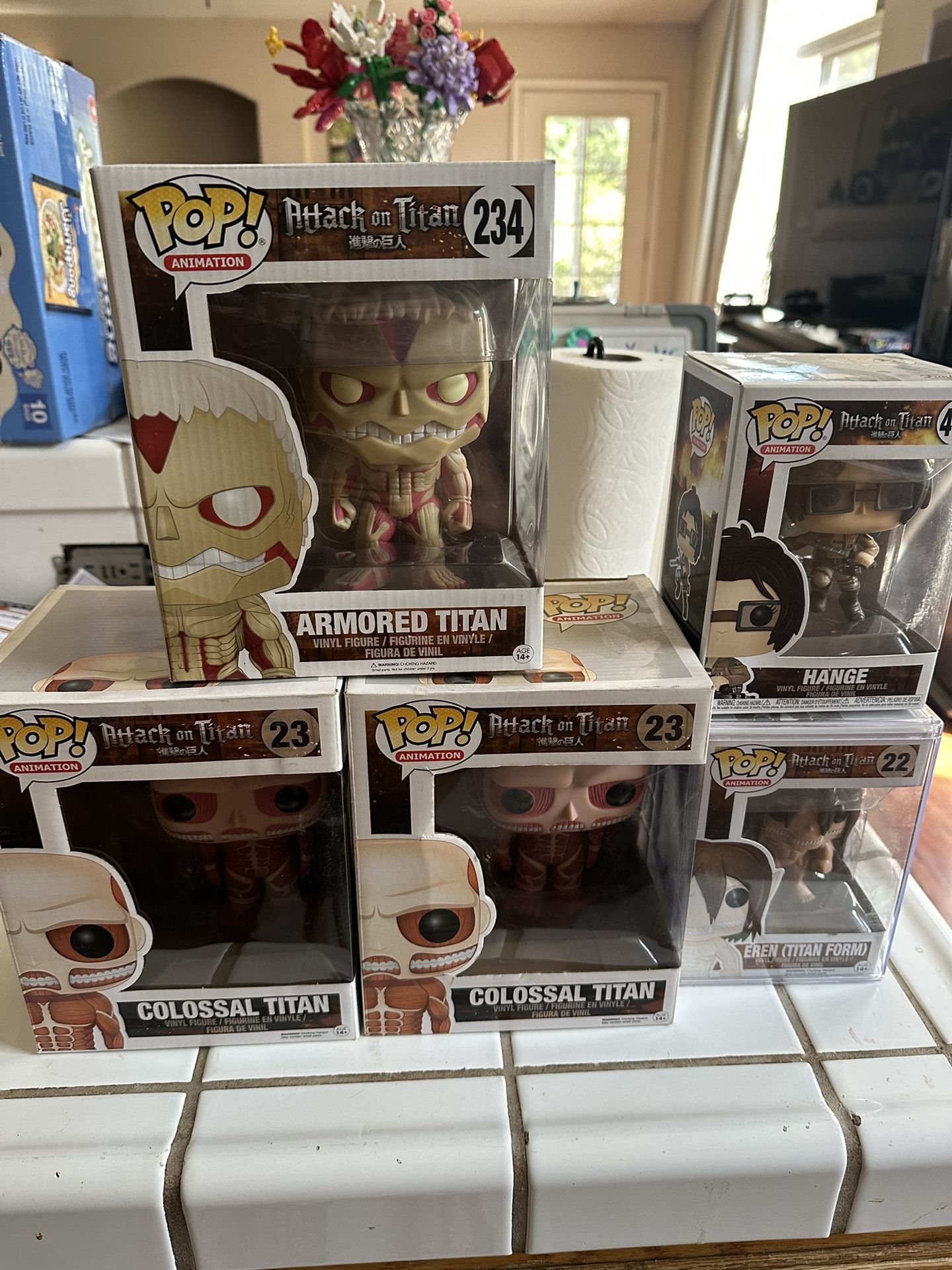 AoT Funko Pops