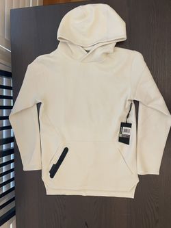 Alphalete ELMTS Fitted Hoodie - Cream Mens Medium