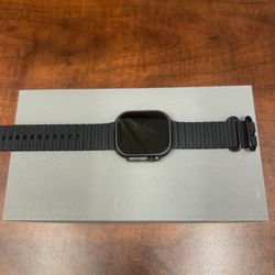 Apple Watch Ultra 2 64.0 GB Black Titanium Black Ocean Band 