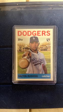 Dalton Rushing Topps RC Dodgers Baseball Card