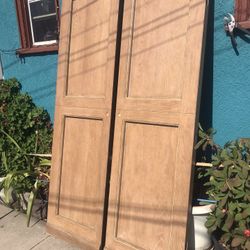 Solid Custom  White Oak Doors 