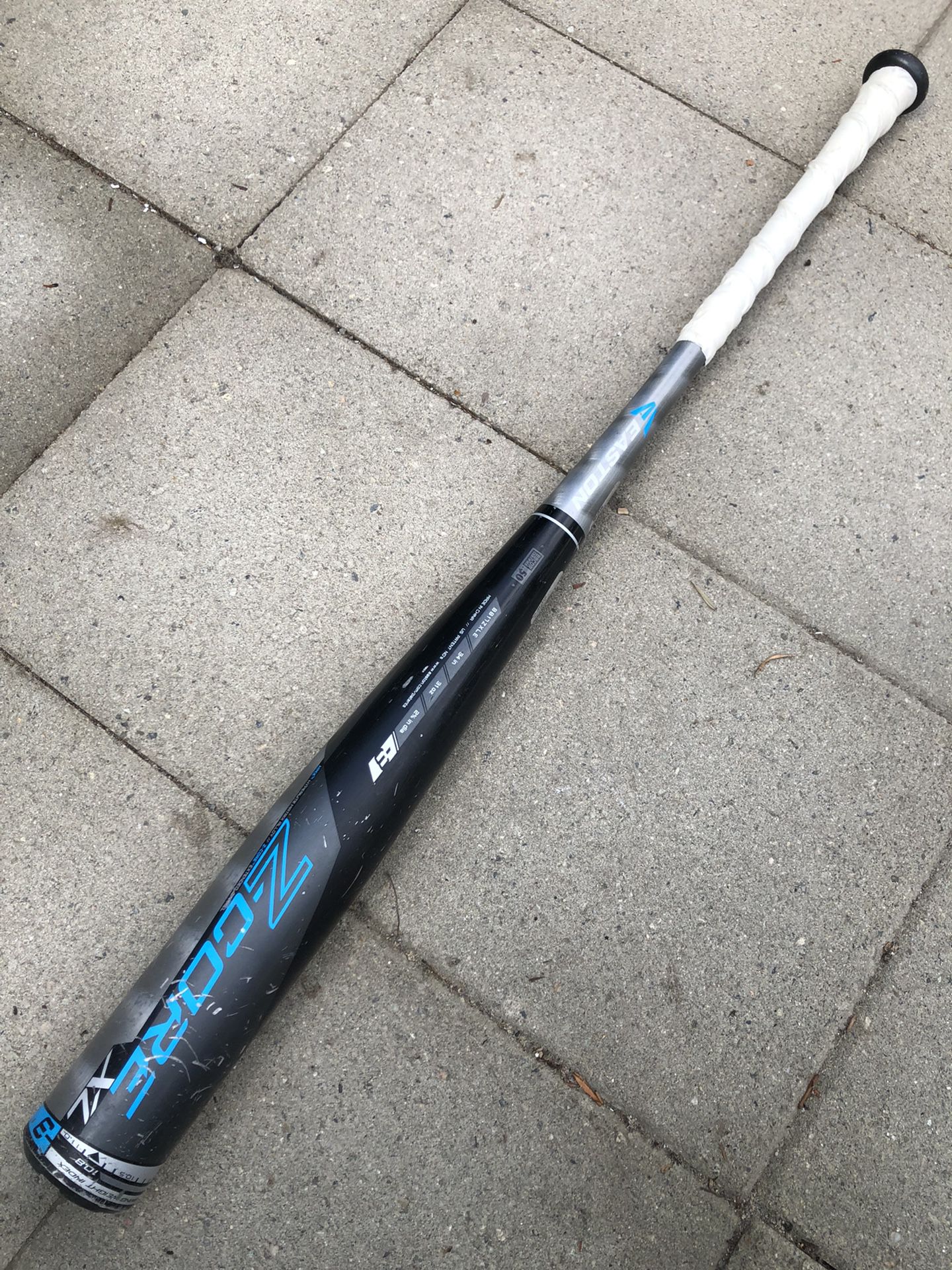 Easton Z-Core XL BB17ZX 34” -3 Endloaded BBCOR Baseball Bat Have More Equipment 