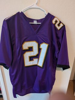 Vikings Football Jersey Number 21