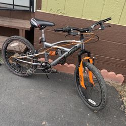 Huffy Valcon 20" Boy's Full Suspension Mountain Bike