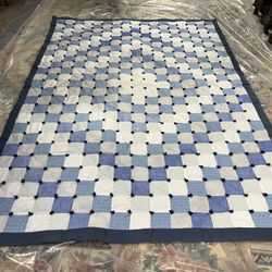 Vintage Hand Made Quilt 