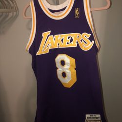 Authentic Kobe Bryant Lakers Jersey (Size 36S)
