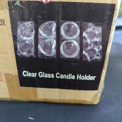 Glass Tea light Holders 