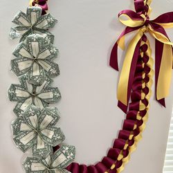 Ribbon Lei For Graduation Gift 