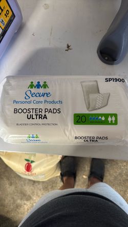 Secure booster pad