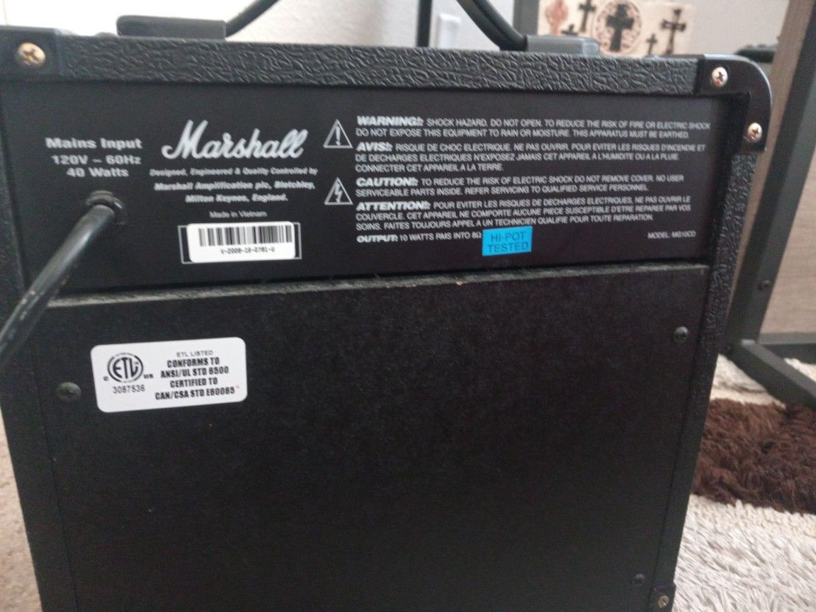 Marshall Practice Amp for Sale in Wildomar, CA OfferUp