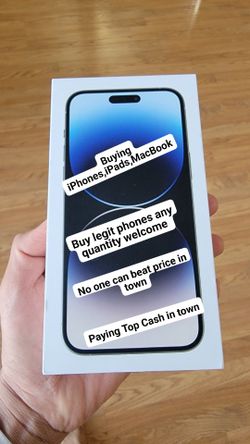 iPhone 14 Max UNLOCKED Sealed Purple 