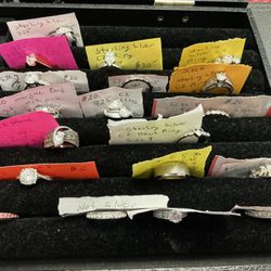 All Kinds Of Rings. All Sizes (price In Picture)