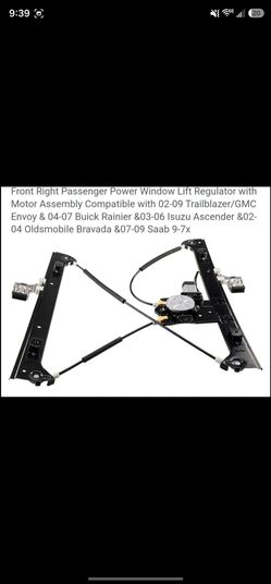 Chevy Trailblazer Window Regulator