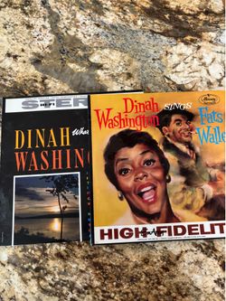 Vintage Dinah Washington Vinyls