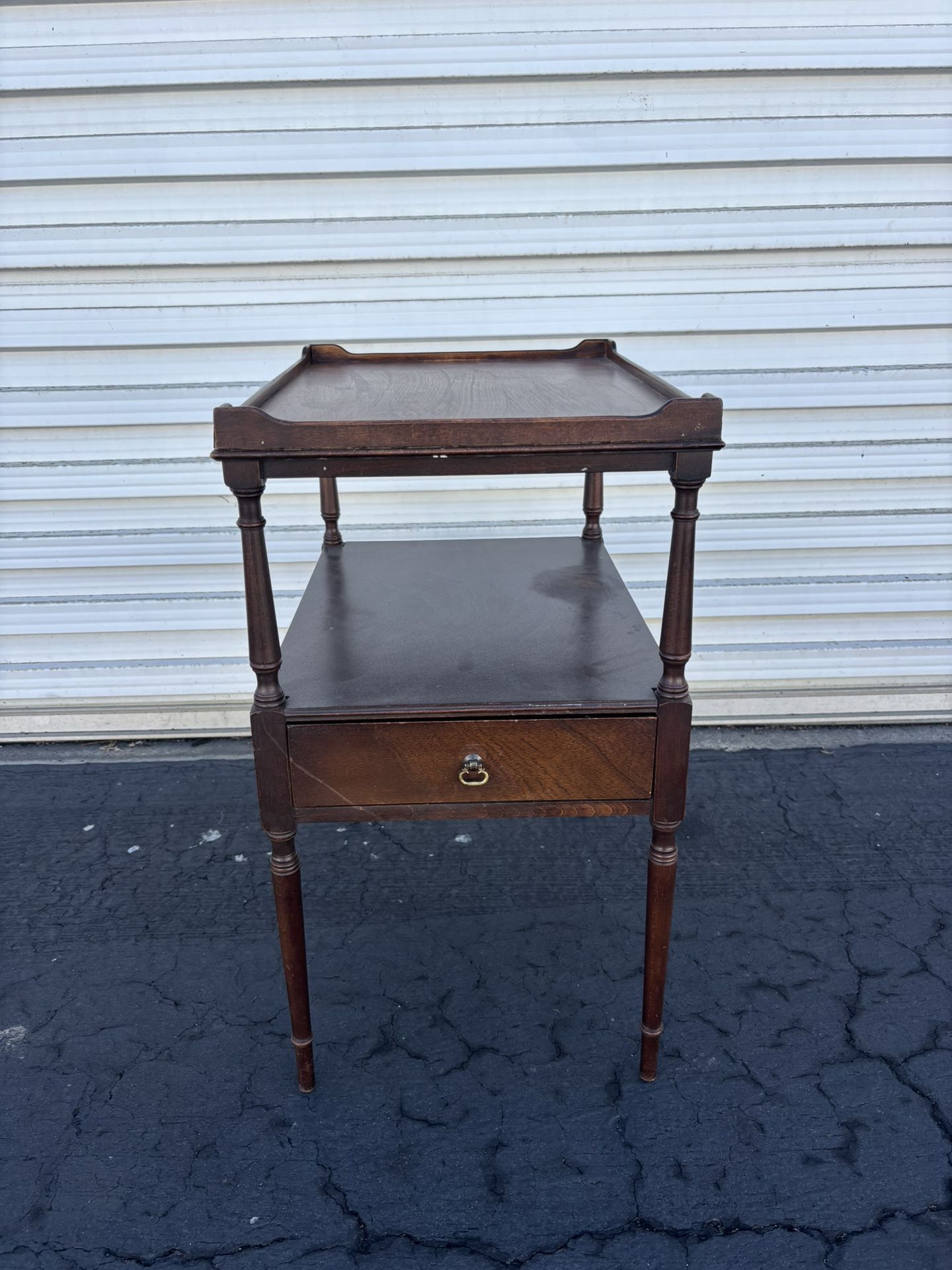 Antique Pendleton Irwin End Table